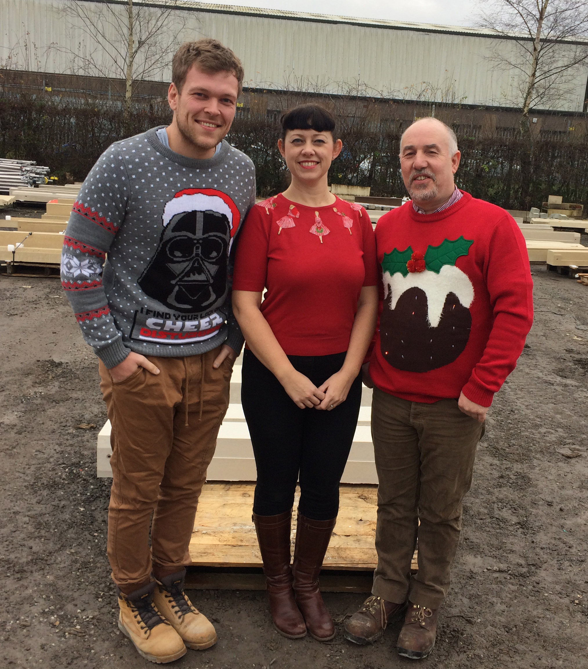 Christmas jumpers at SPP