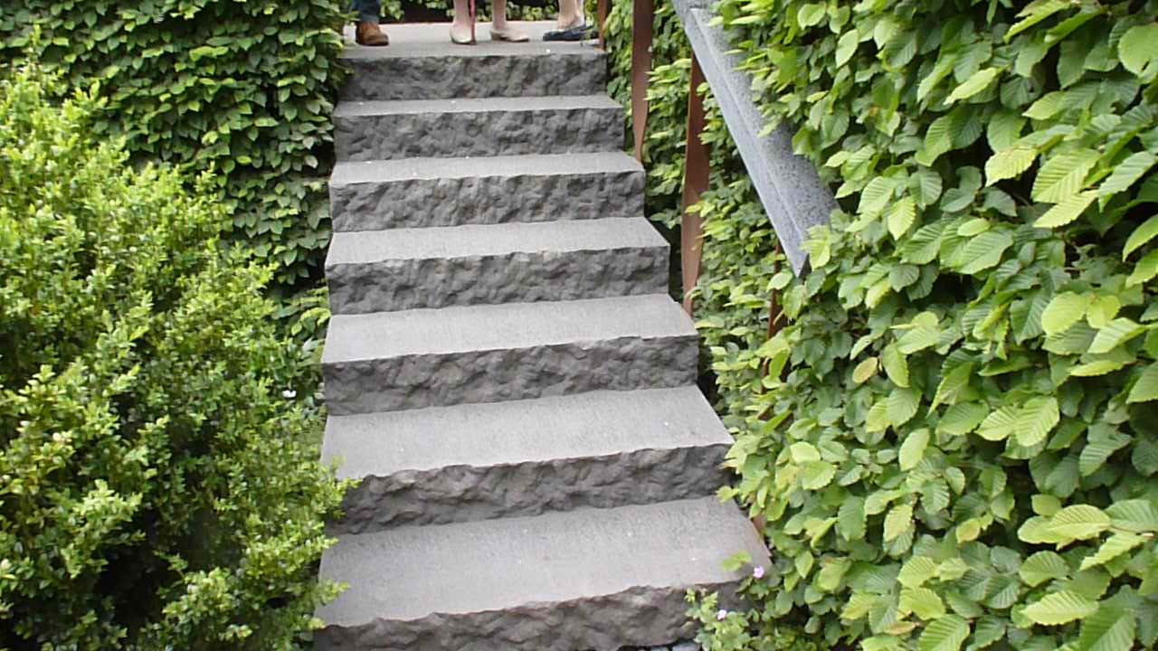 Stone steps